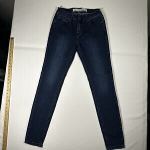 Barbell Apparel Jeans Womens 29 Blue Denim Stretch Mom Fit Tapered Leg